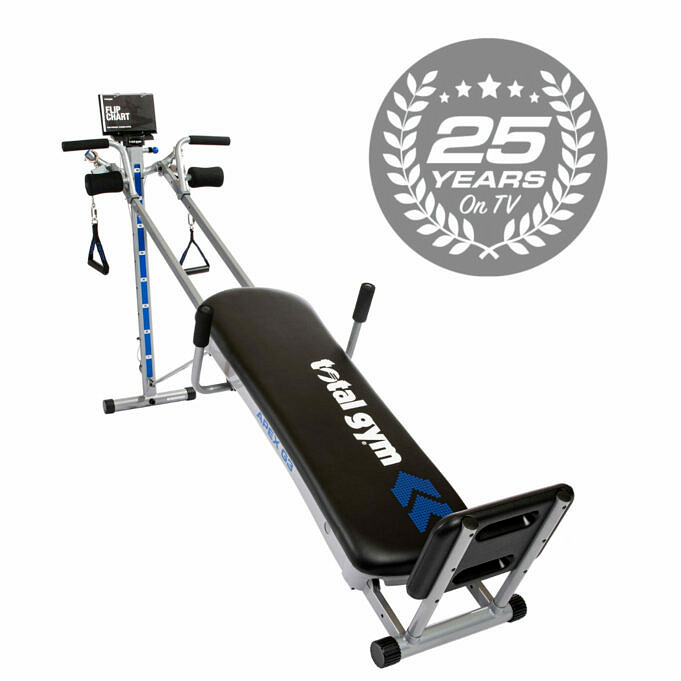 Total Gym XLS Plus AbCrunch Bench Universal Home Gym Review
